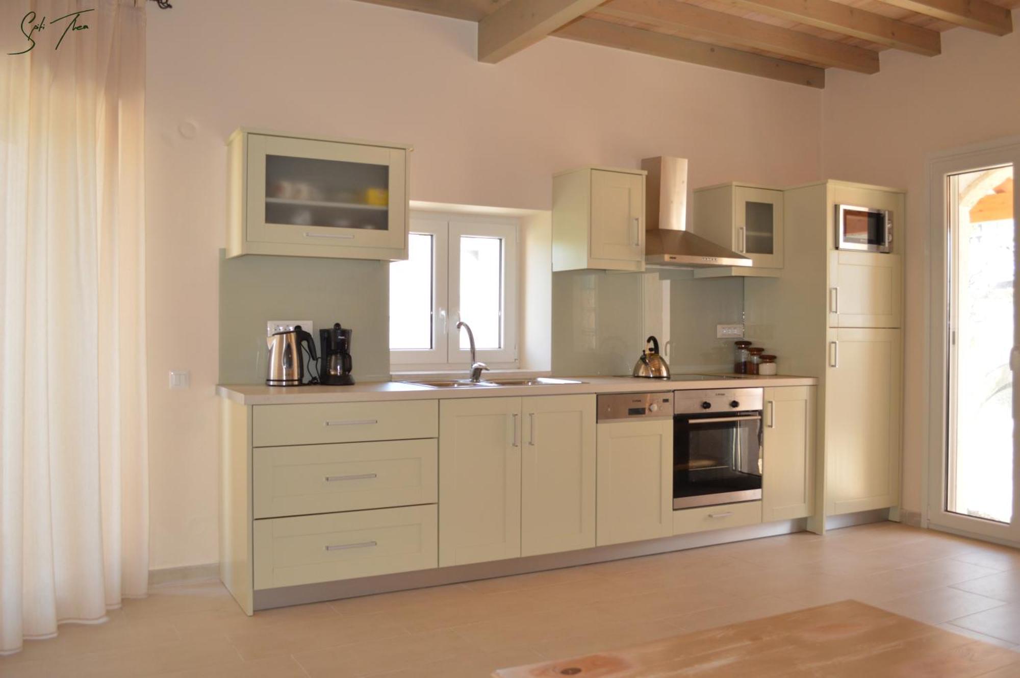 Spiti Thea Apartamento Makrades Exterior foto